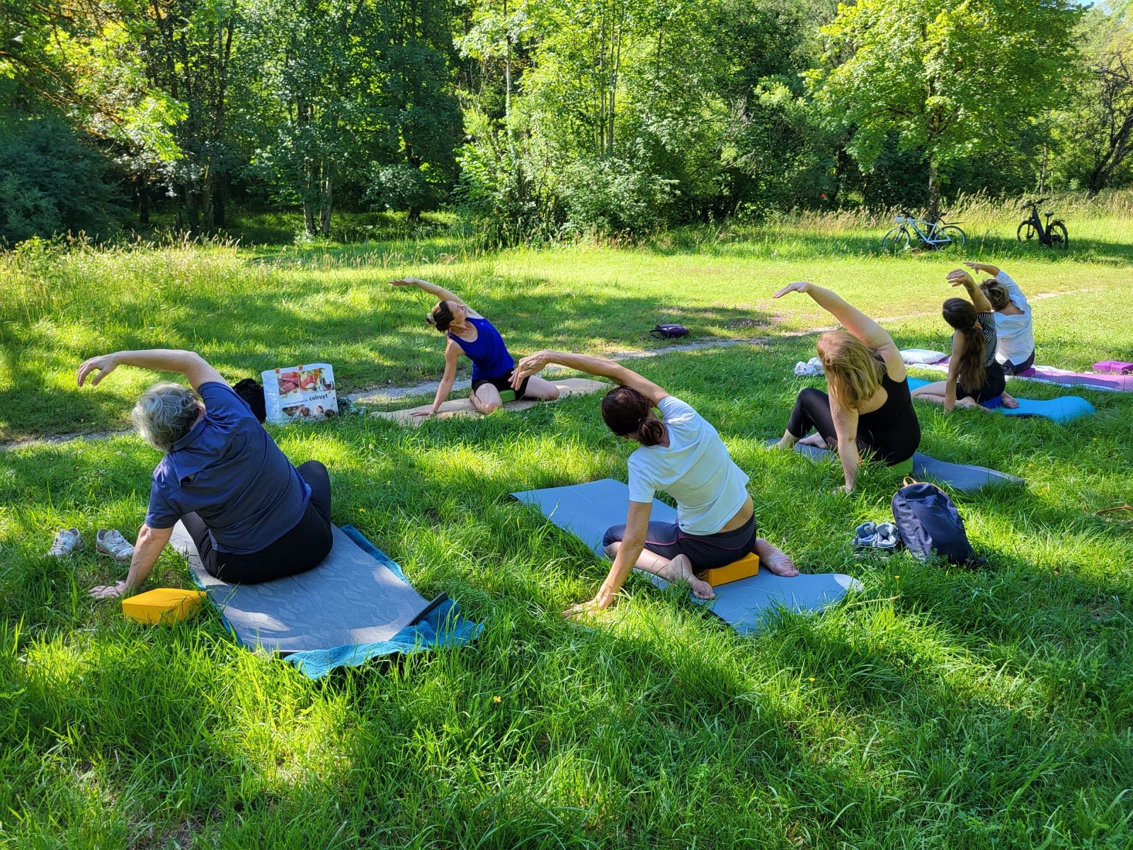 Yoga en pleine nature