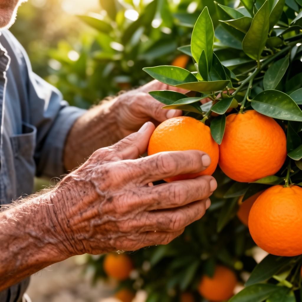 Cueillette saisonnière d’agrumes 🍊