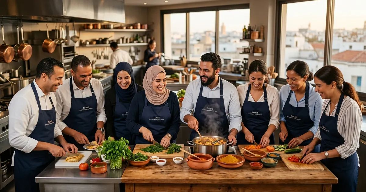 Atelier de cuisine traditionnelle tunisienne🍲